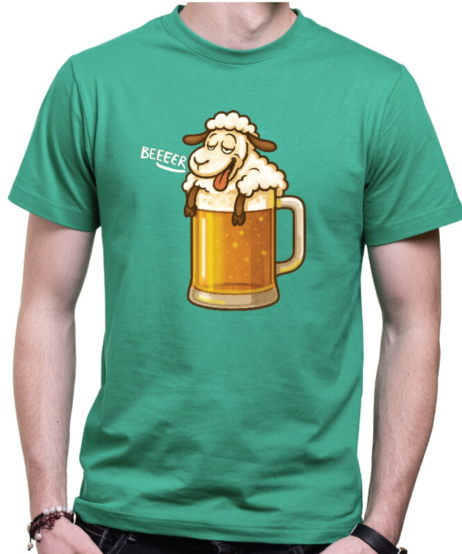 Tričko - BEEEER ovečka Tričko - BEEEER ovečka