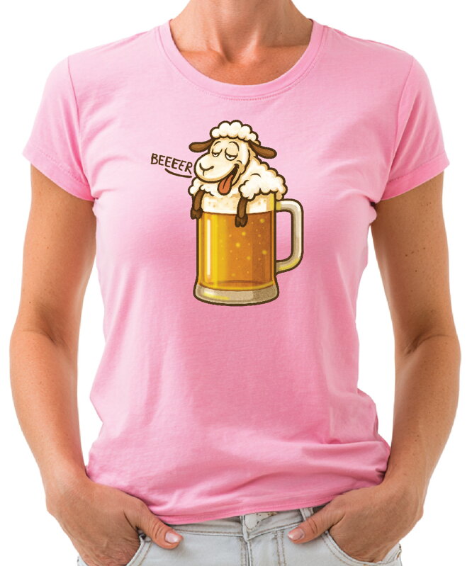 Tričko - BEEEER ovečka Tričko - BEEEER ovečka