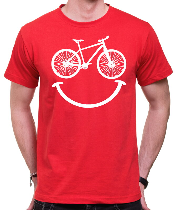Cyklo tričko - Bike smajlík Cyklo tričko - Bike smajlík