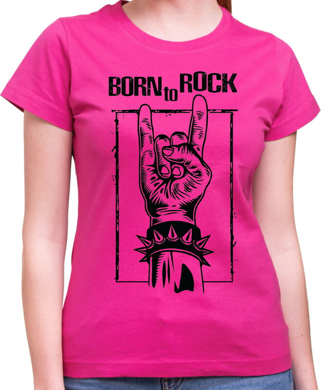 Tričko - BORN to ROCK