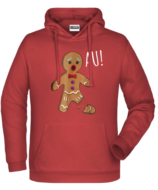 Vánoční mikina - Nakousnutý perníček