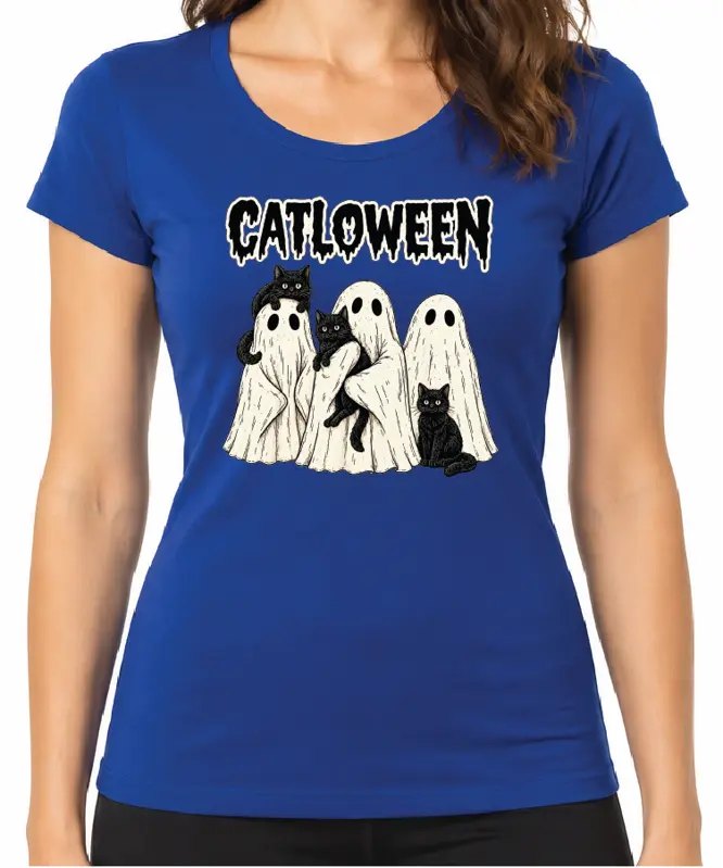 Tričko - CATLOWEEN (Halloween)