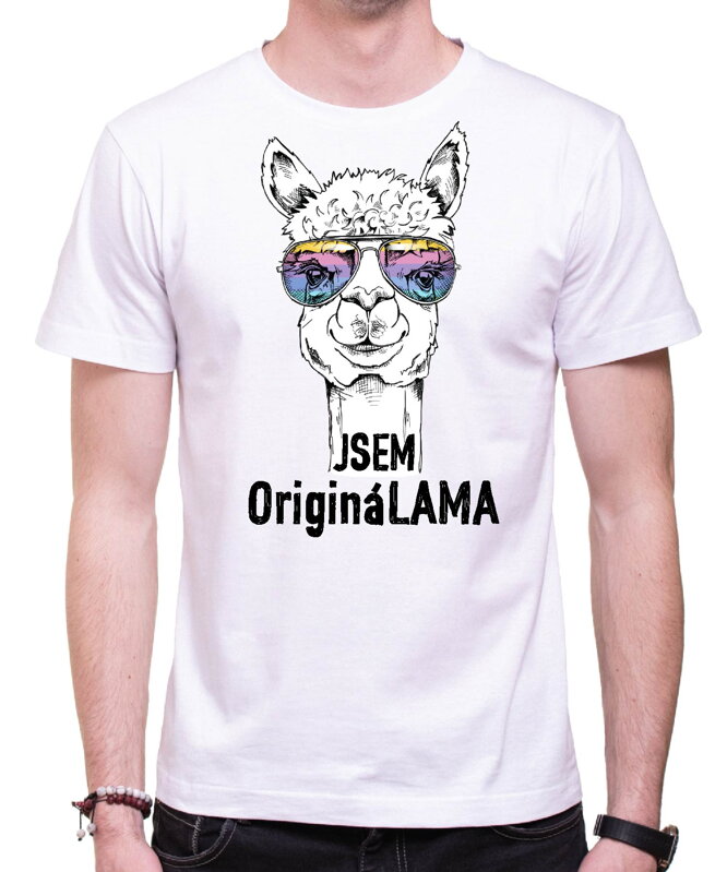 Vtipné tričko - Jsem origináLAMA Vtipné tričko - Jsem origináLAMA