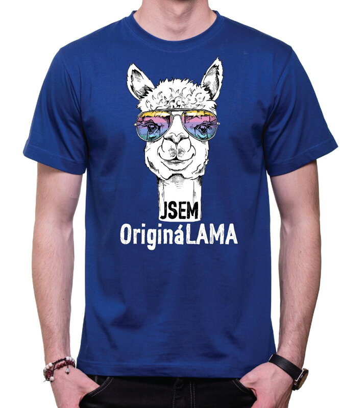 Vtipné tričko - Jsem origináLAMA Vtipné tričko - Jsem origináLAMA
