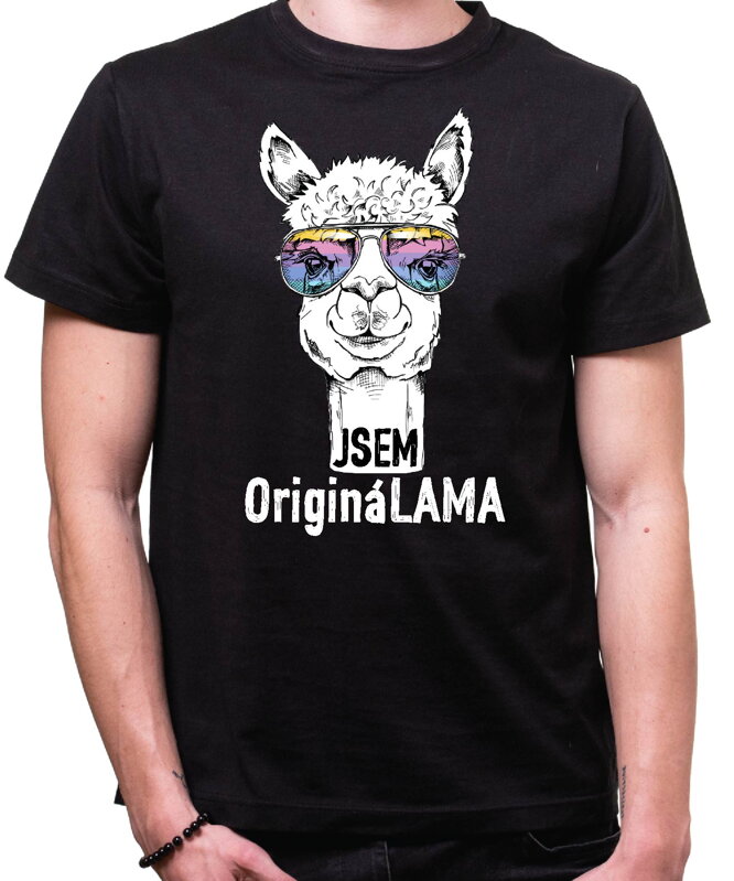 Vtipné tričko - Jsem origináLAMA Vtipné tričko - Jsem origináLAMA