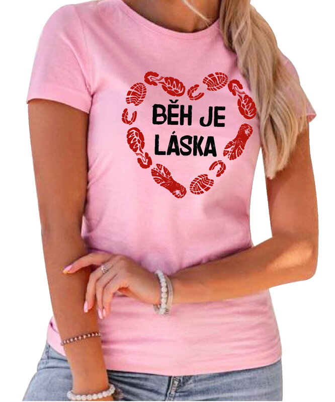 Tričko - Běh je láska