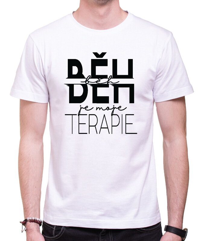 Tričko - Běh je moje terapie Tričko - Běh je moje terapie