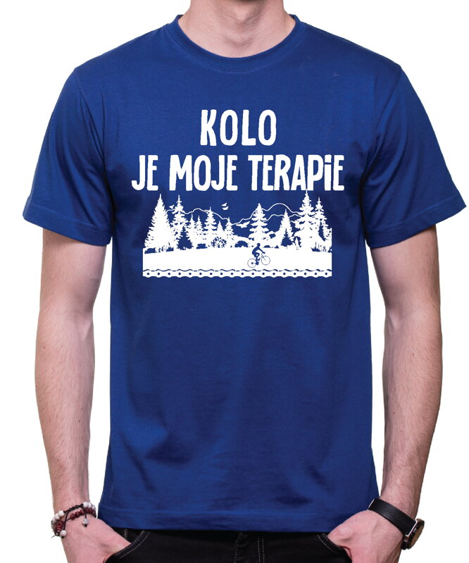 Cyklo tričko - Kolo je moje terapie