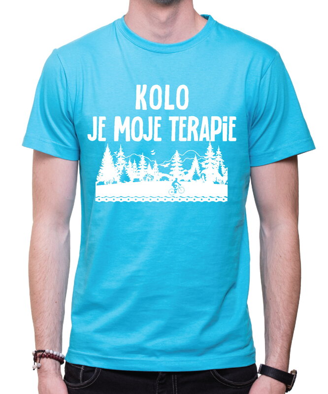 Cyklo tričko - Kolo je moje terapie