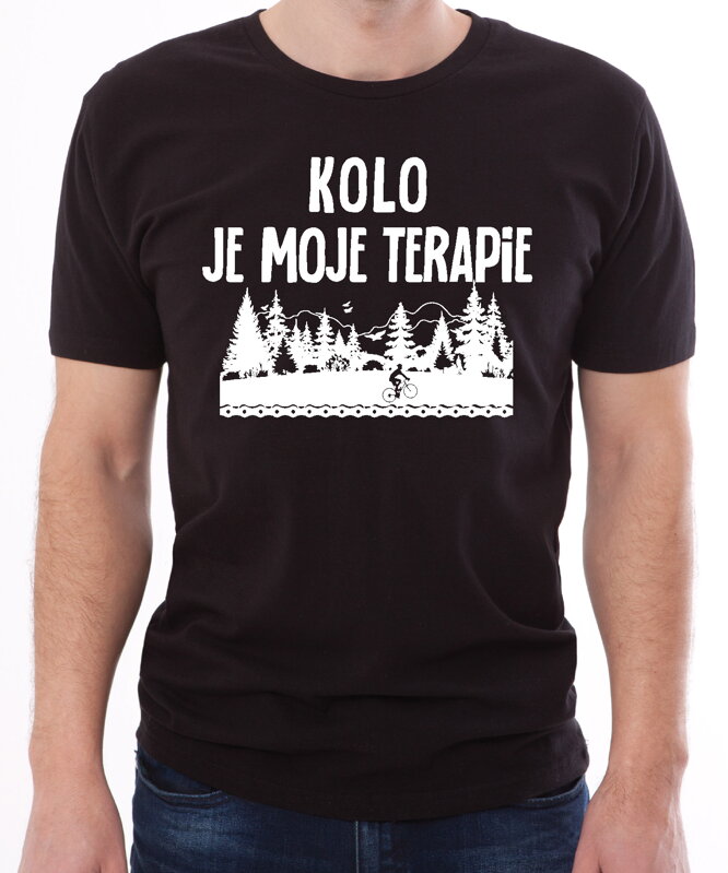 Cyklo tričko - Kolo je moje terapie