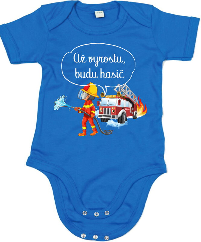 Dětské body - Až vyrostu, budu hasič Dětské body - Až vyrostu, budu hasič