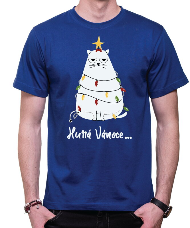 Vánoční  tričko - Hurá Vánoce