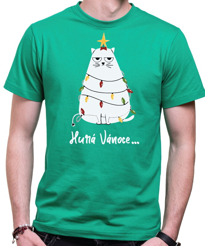 Vánoční  tričko - Hurá Vánoce
