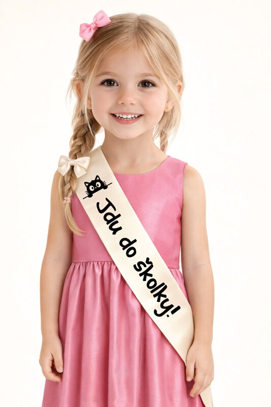 Šerpa/stuha - Jdu do školky!