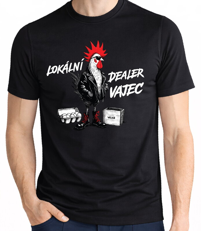 Pánské tričko - Lokální dealer vajec