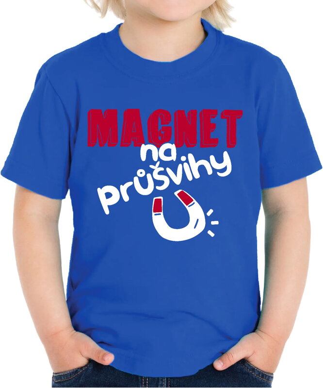 Dětské tričko - Magnet na průšvihy Dětské tričko - Magnet na průšvihy