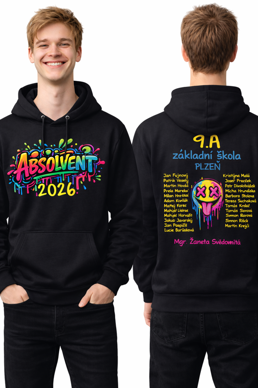 Absolventská mikina -  Graffiti