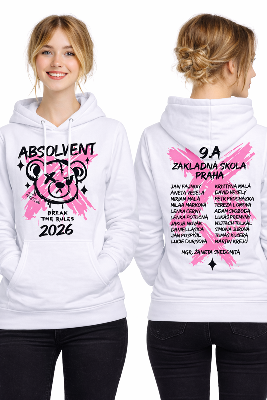 Absolventská mikina - Break the rules