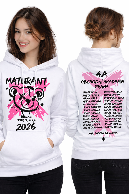 Maturitní mikina - Break the rules