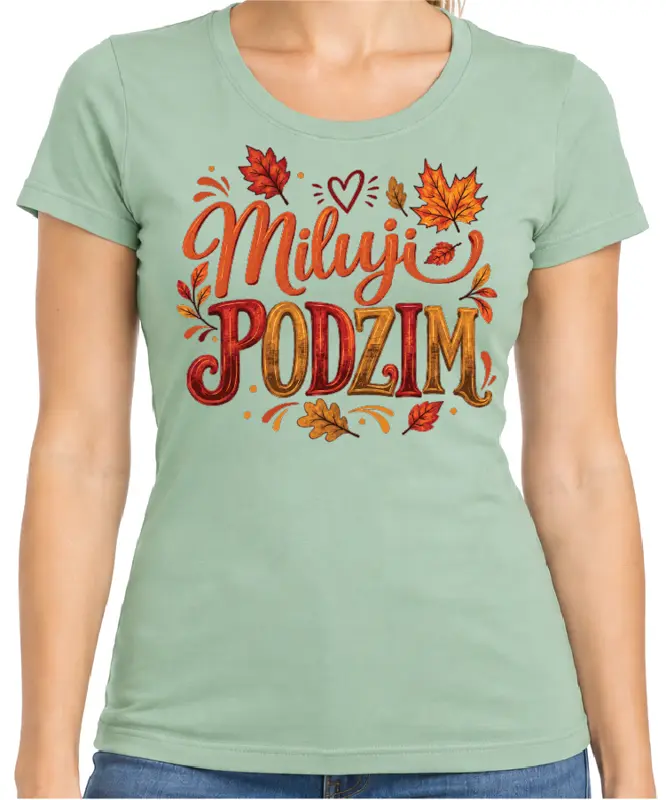 Tričko - Miluji podzim