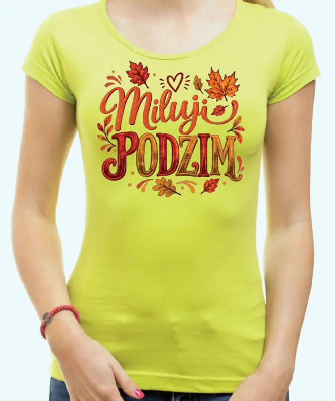 Tričko - Miluji podzim