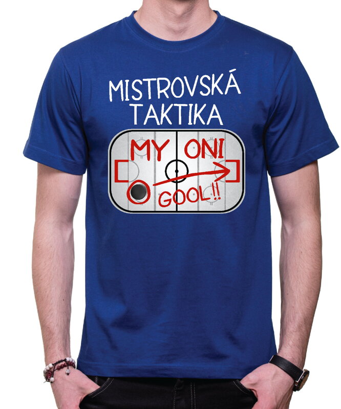 Vtipné tričko - Mistrovská taktika Vtipné tričko - Mistrovská taktika