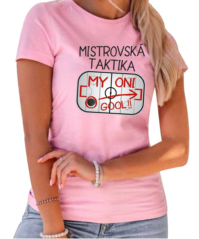 Vtipné tričko - Mistrovská taktika Vtipné tričko - Mistrovská taktika
