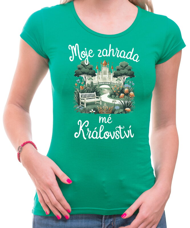 Tričko - Moje zahrada, mé Královstí Tričko - Moje zahrada, mé Královstí