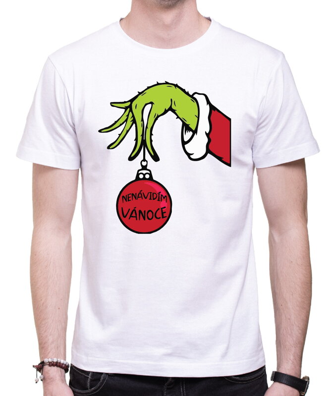 Vánoční tričko - Nenávidím Vánoce