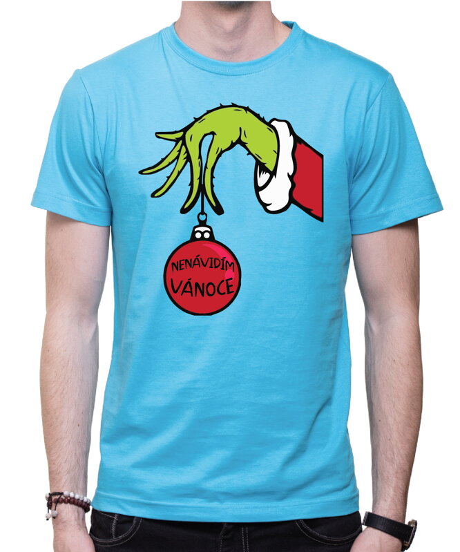 Vánoční tričko - Nenávidím Vánoce