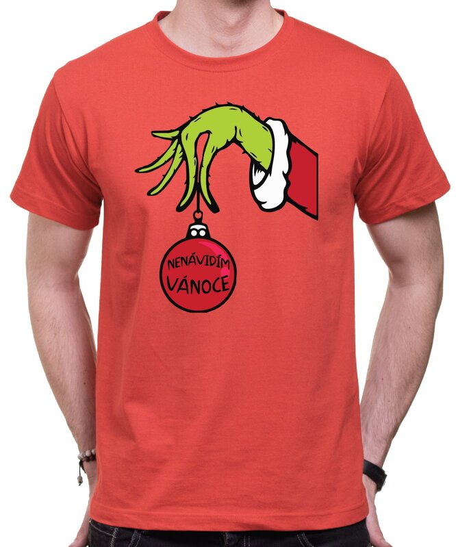 Vánoční tričko - Nenávidím Vánoce