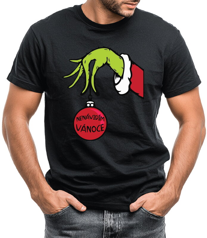 Vánoční tričko - Nenávidím Vánoce
