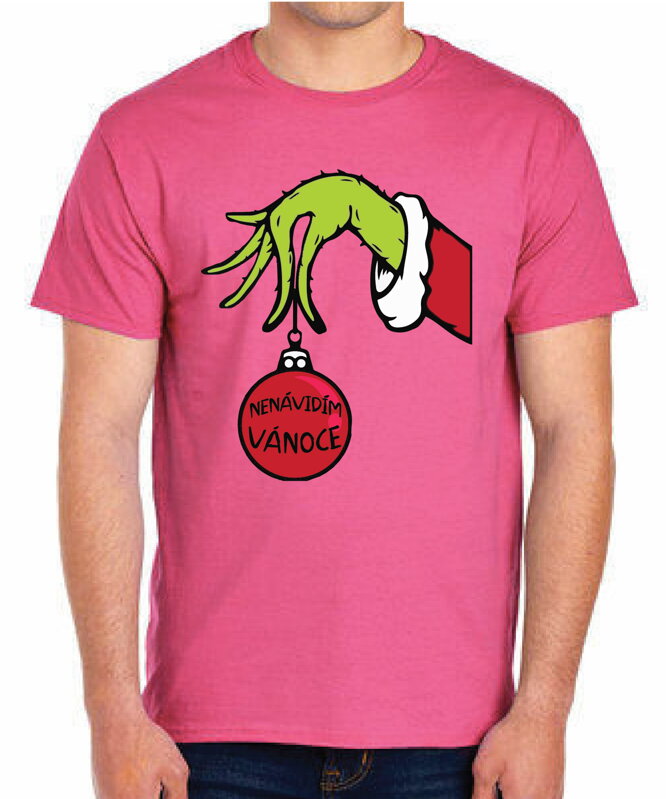 Vánoční tričko - Nenávidím Vánoce