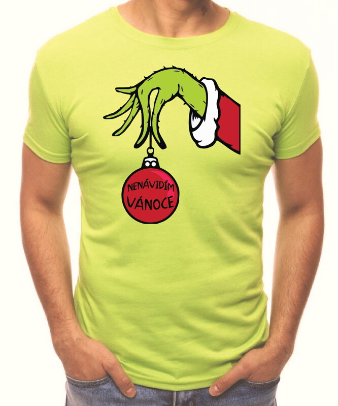 Vánoční tričko - Nenávidím Vánoce