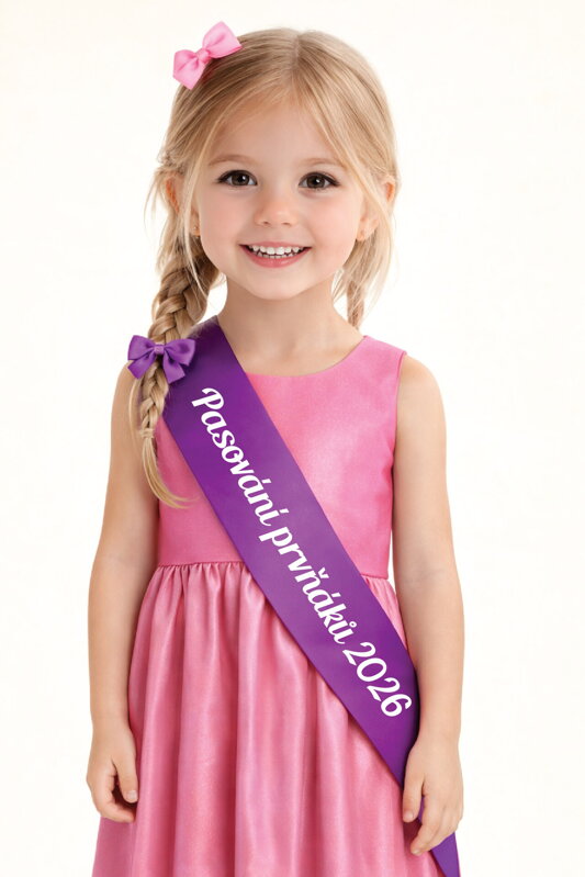 Šerpa/stuha - Pasování prvňáčků (vlastní rok) 