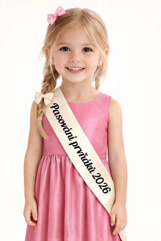 Šerpa/stuha - Pasování prvňáčků (vlastní rok) 