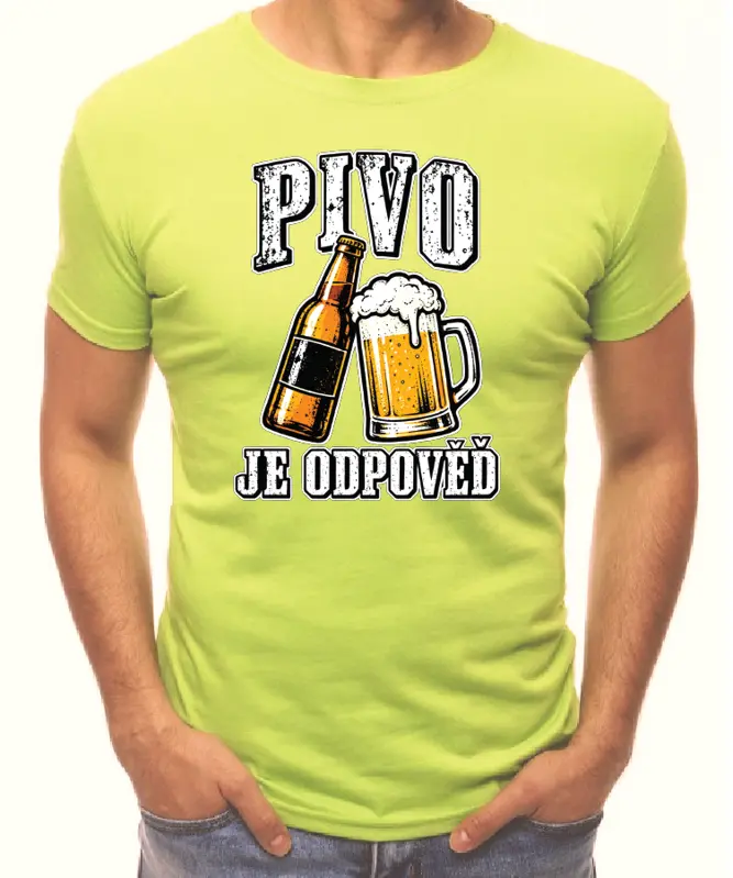 Tričko – Pivo je odpověď
