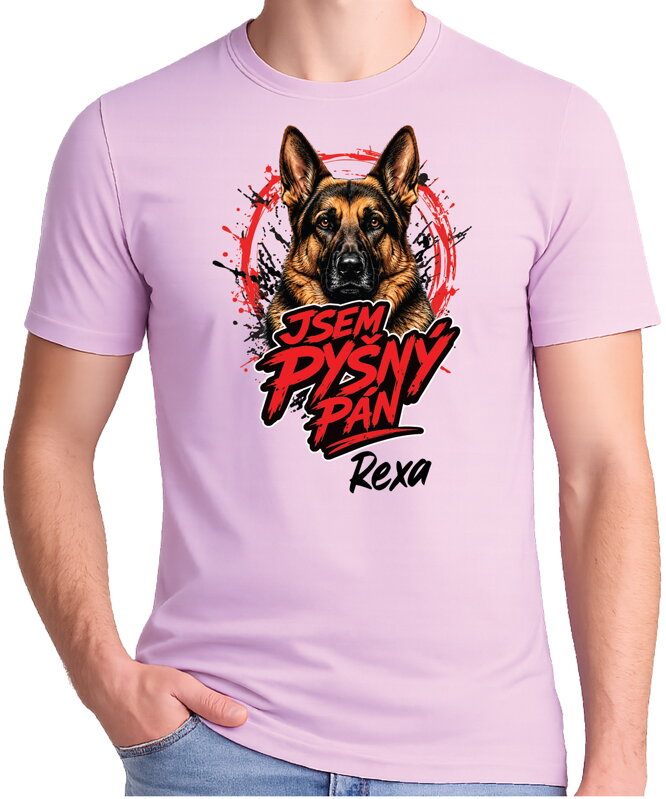 Tričko pro pejskaře - Jsem pyšný pán- německý ovčák