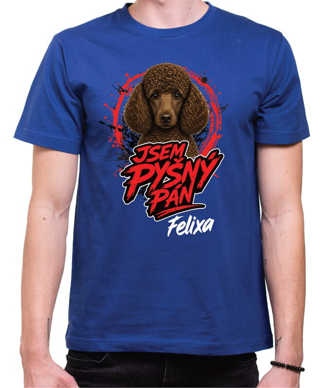 Tričko pro pejskaře - Jsem pyšný pán- pudl