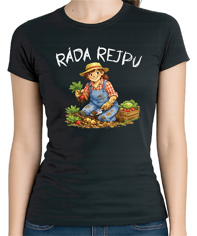Dámske tričko - Ráda rejpu