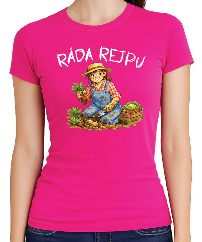 Dámske tričko - Ráda rejpu