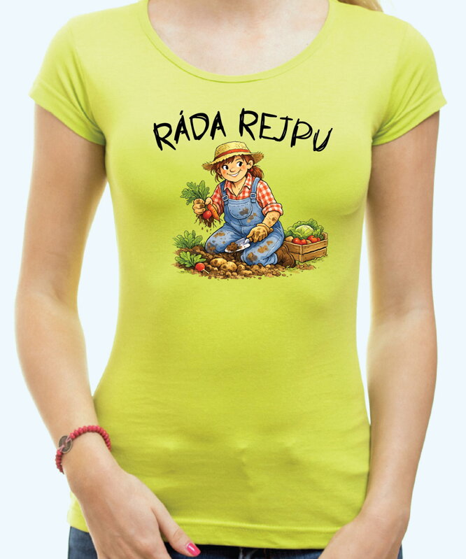 Dámske tričko - Ráda rejpu
