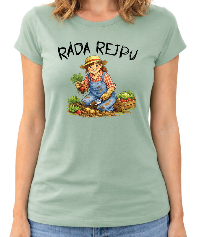 Dámske tričko - Ráda rejpu
