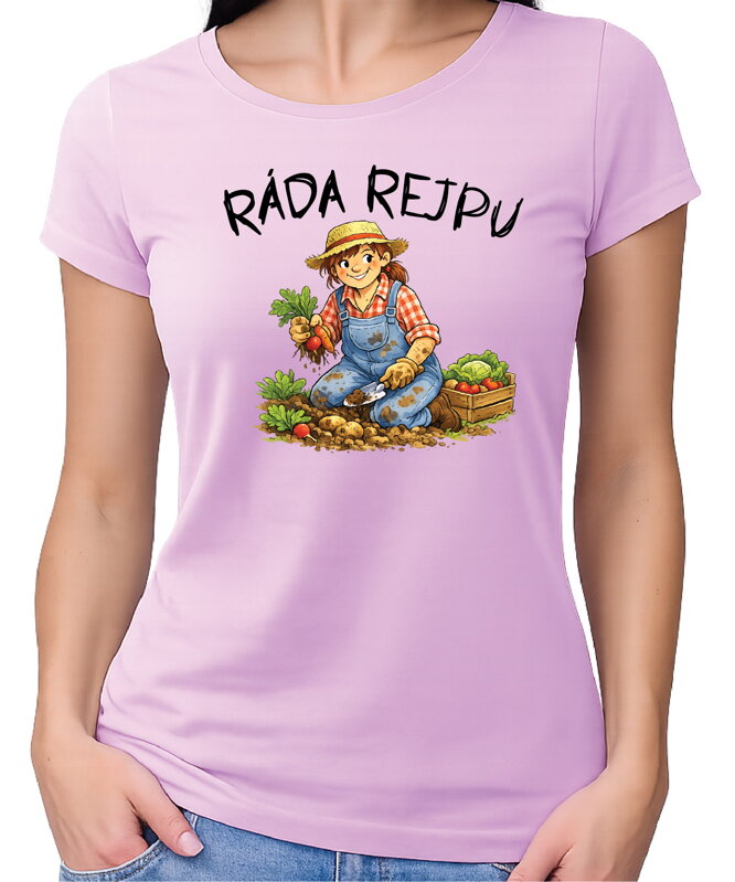 Dámske tričko - Ráda rejpu