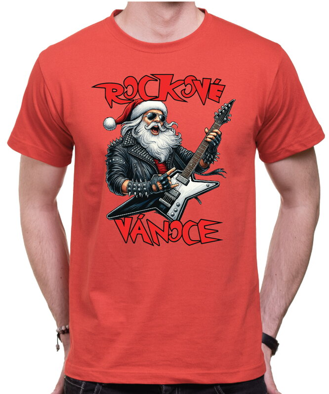 Vánoční tričko - Rockové Vánoce