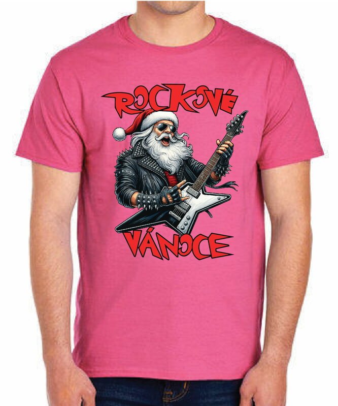 Vánoční tričko - Rockové Vánoce