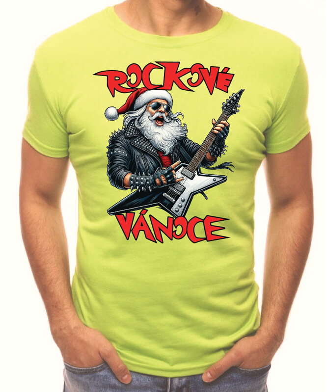 Vánoční tričko - Rockové Vánoce