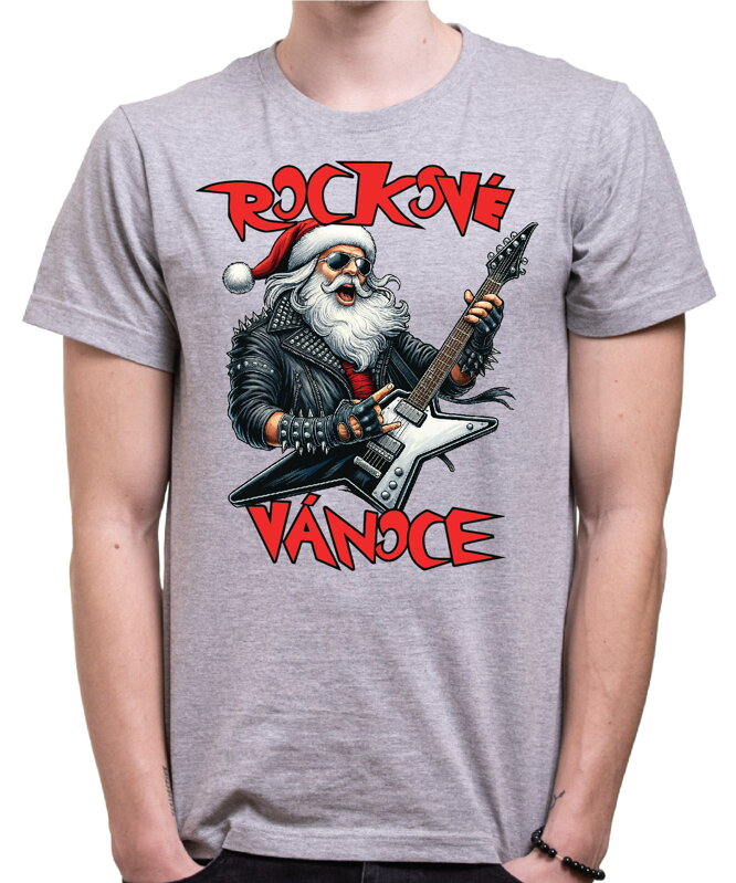Vánoční tričko - Rockové Vánoce