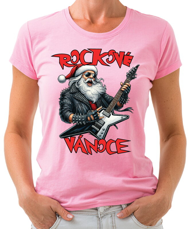 Vánoční tričko - Rockové Vánoce
