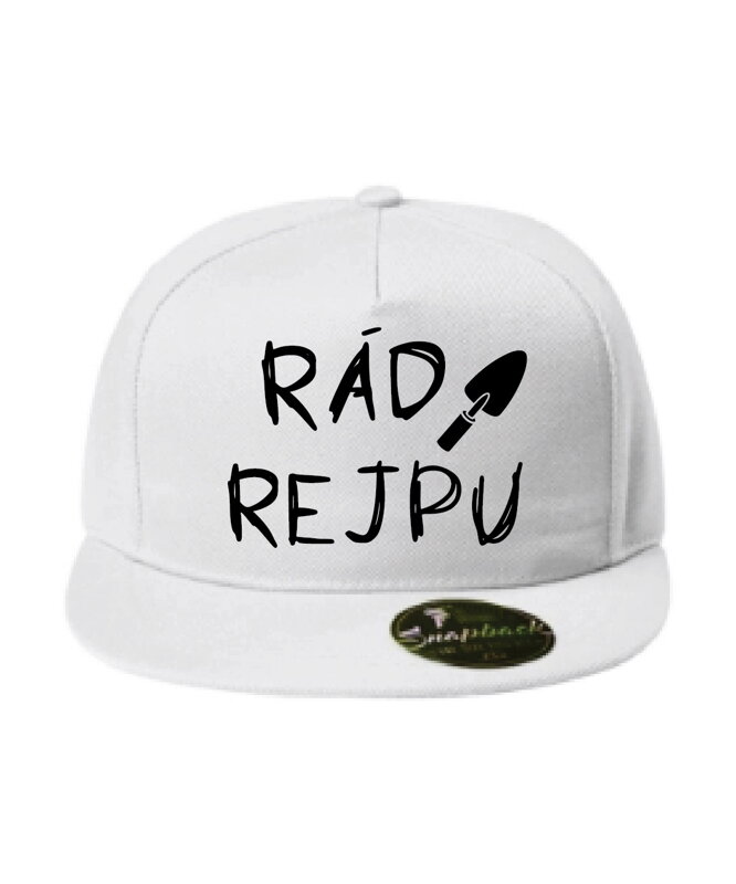 Kšiltovka s potiskem - Rád rejpu